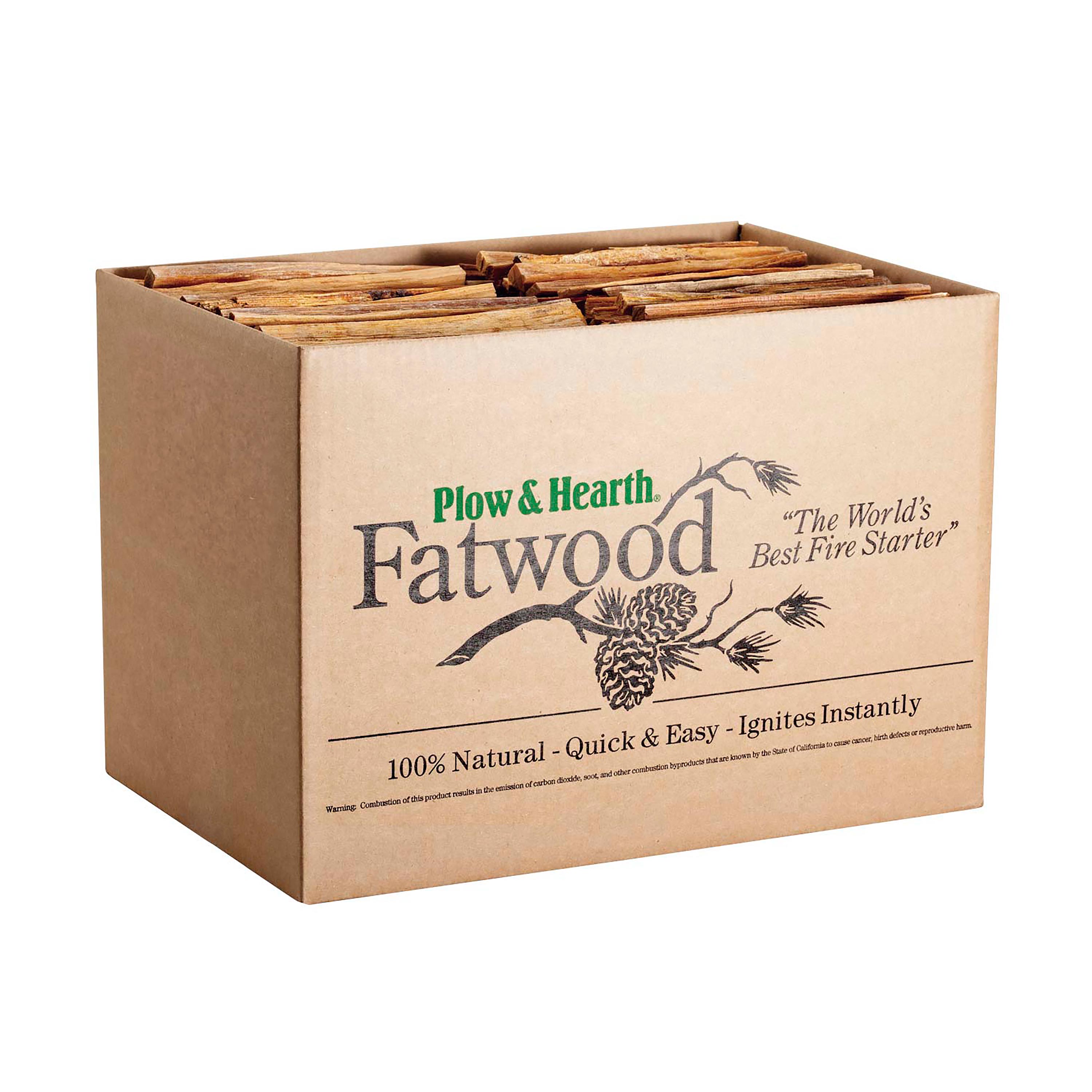 Fatwood Fire-Starter, 25 lb. Box