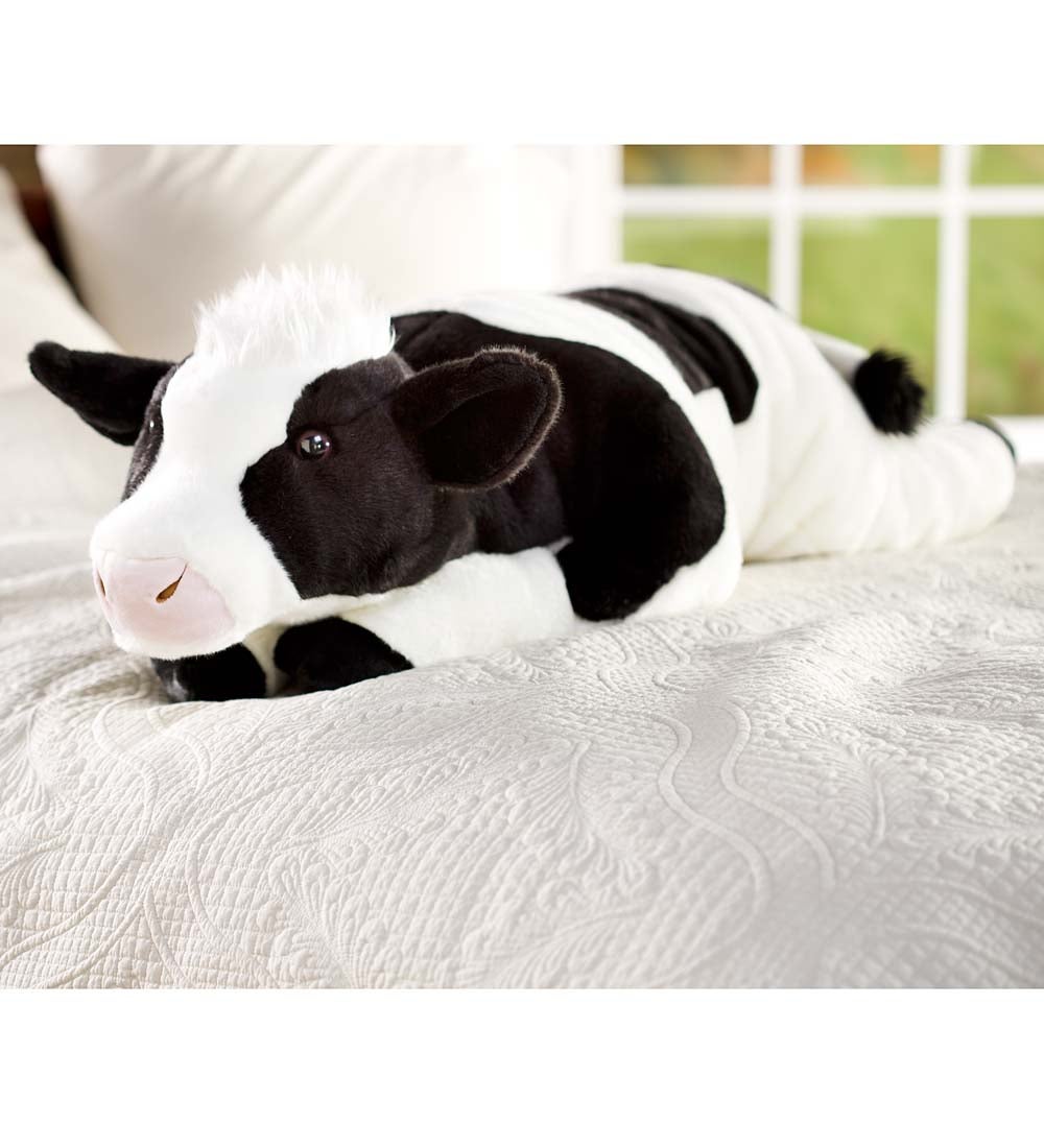 Cow Plush Cuddle Animal Body Pillow