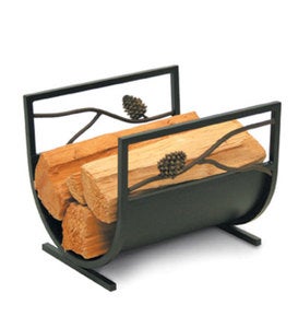 Pine Cone Firewood Holder