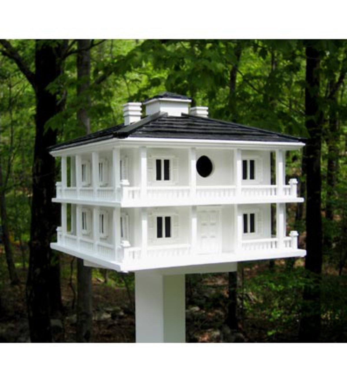 Grand Clubhouse Birdhouse with Two Nesting Boxes