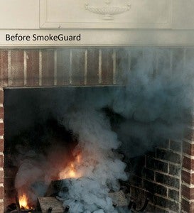 USA-Made Fireplace Smoke Guard