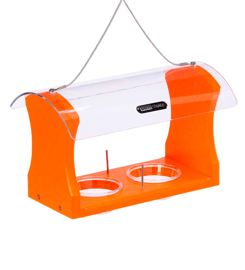 Recycled Plastic Poly-Lumber Oriole Bird Feeder