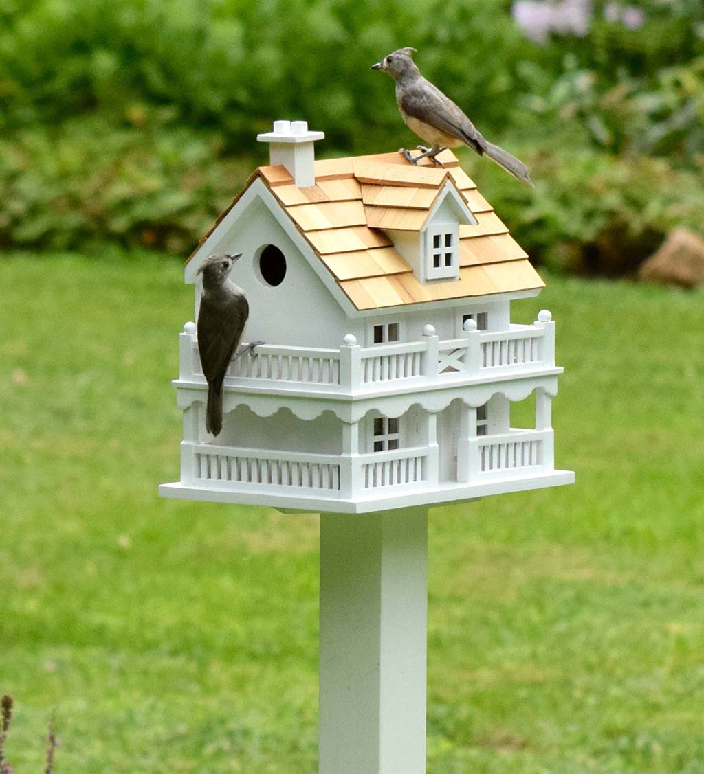 Wooden Cape Cod Birdhouse