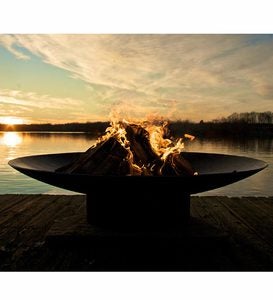 American-Made Handcrafted Asia Outdoor Fire Pit