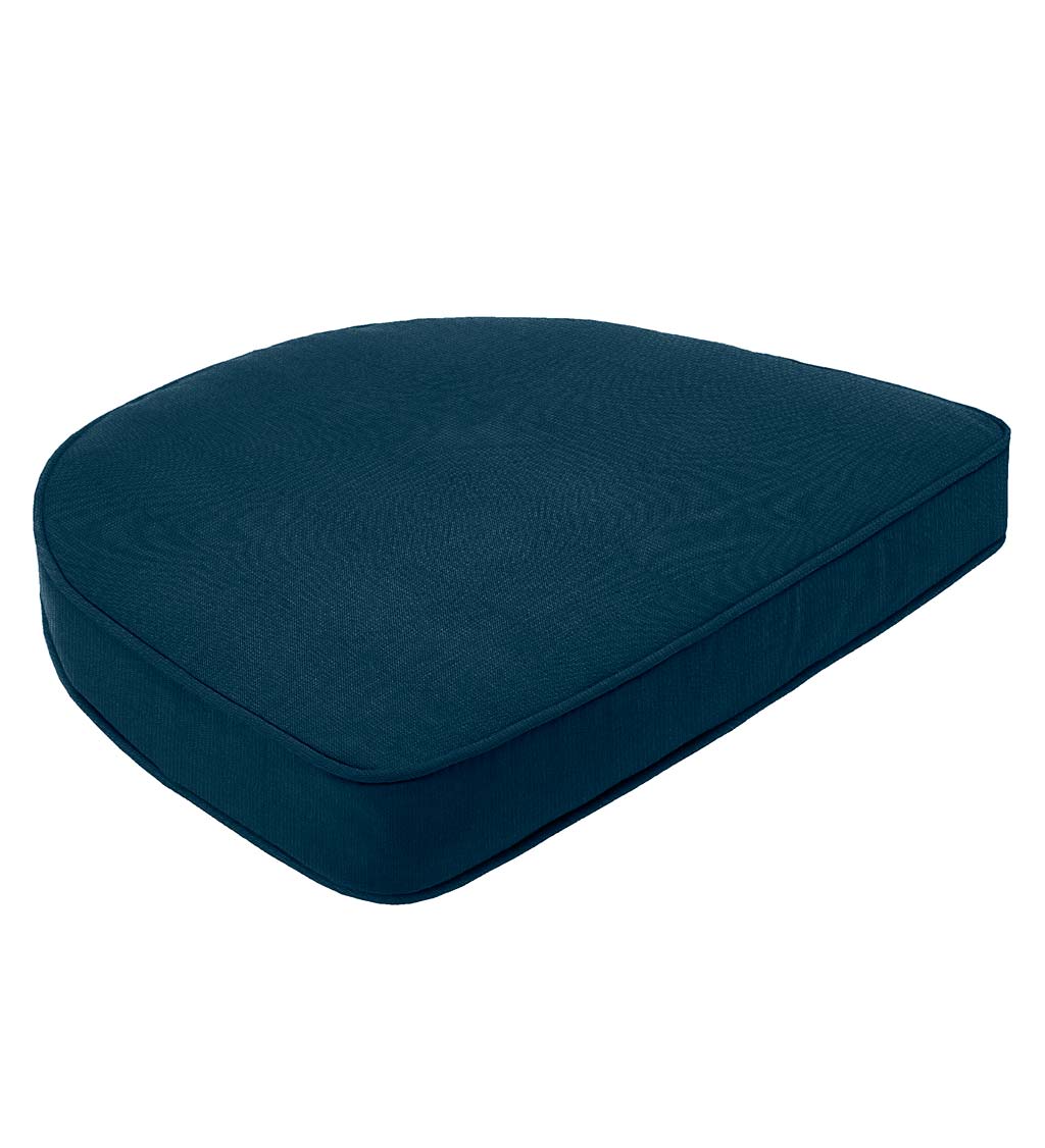 Sunbrella Chair Cushions with Rounded Back