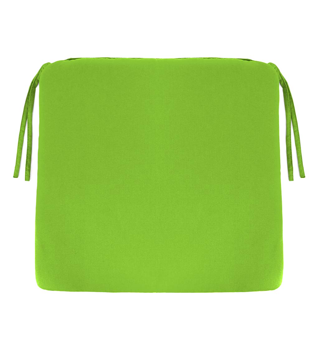 Polyester Classic Chair Cushions with Ties, 20¾" x 20"x 3"