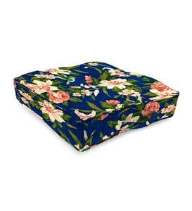 Sale! Polyester Classic Tufted Floor Cushion With Handle, 20"sq. x 4"