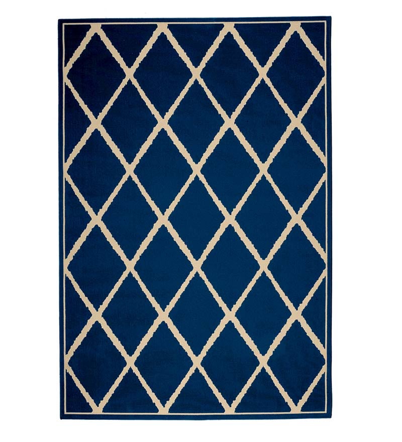 Lattice Surry Rug, 1'9"x 3'9"