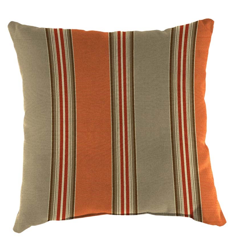 Sunbrella Throw Pillow, 22" sq. x 8"