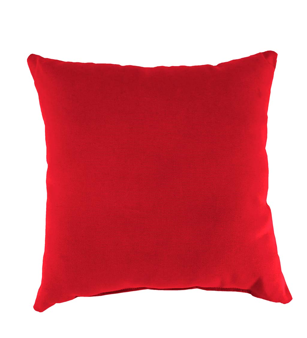 Sunbrella Throw Pillow, 22" sq. x 8"