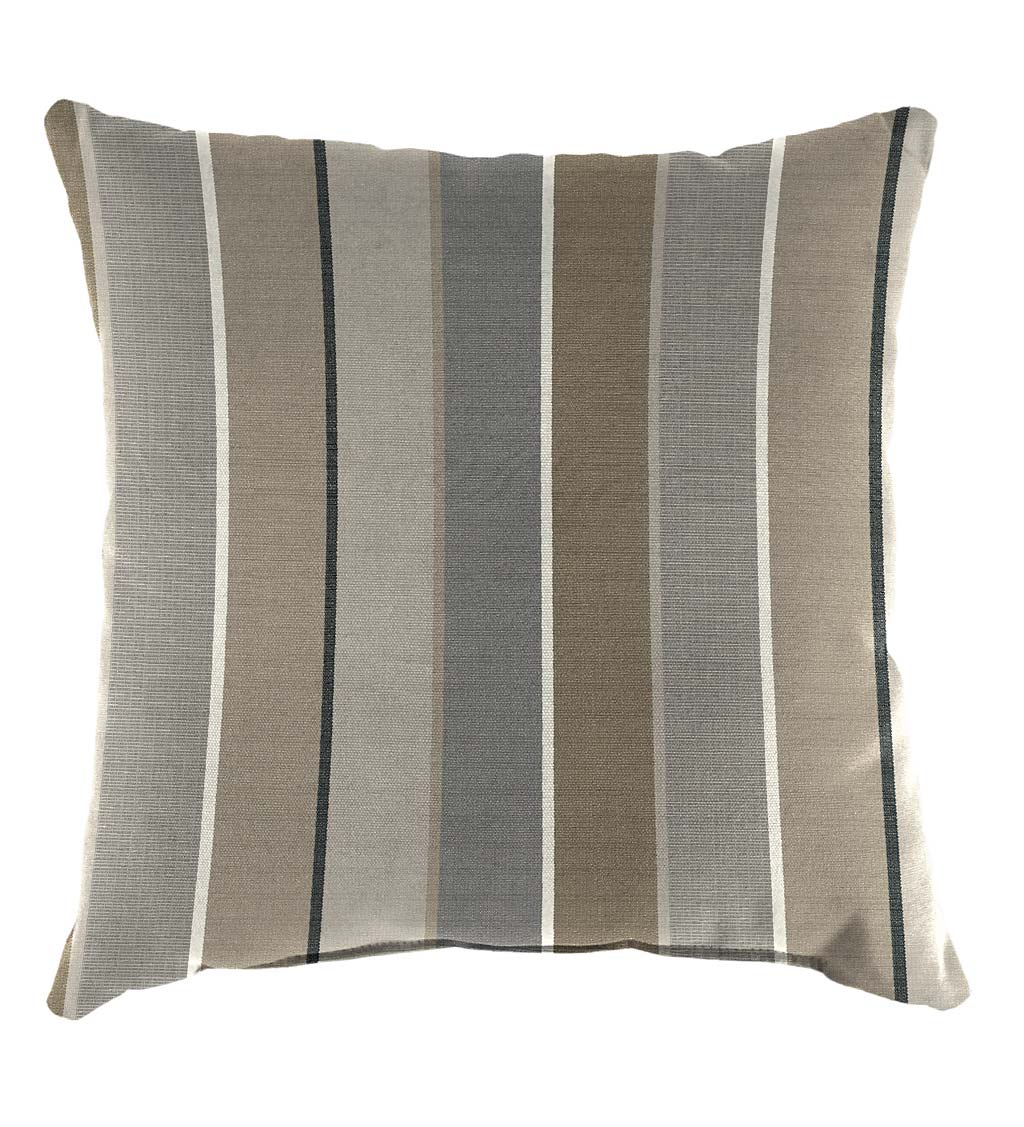 Sunbrella Throw Pillow, 22" sq. x 8"