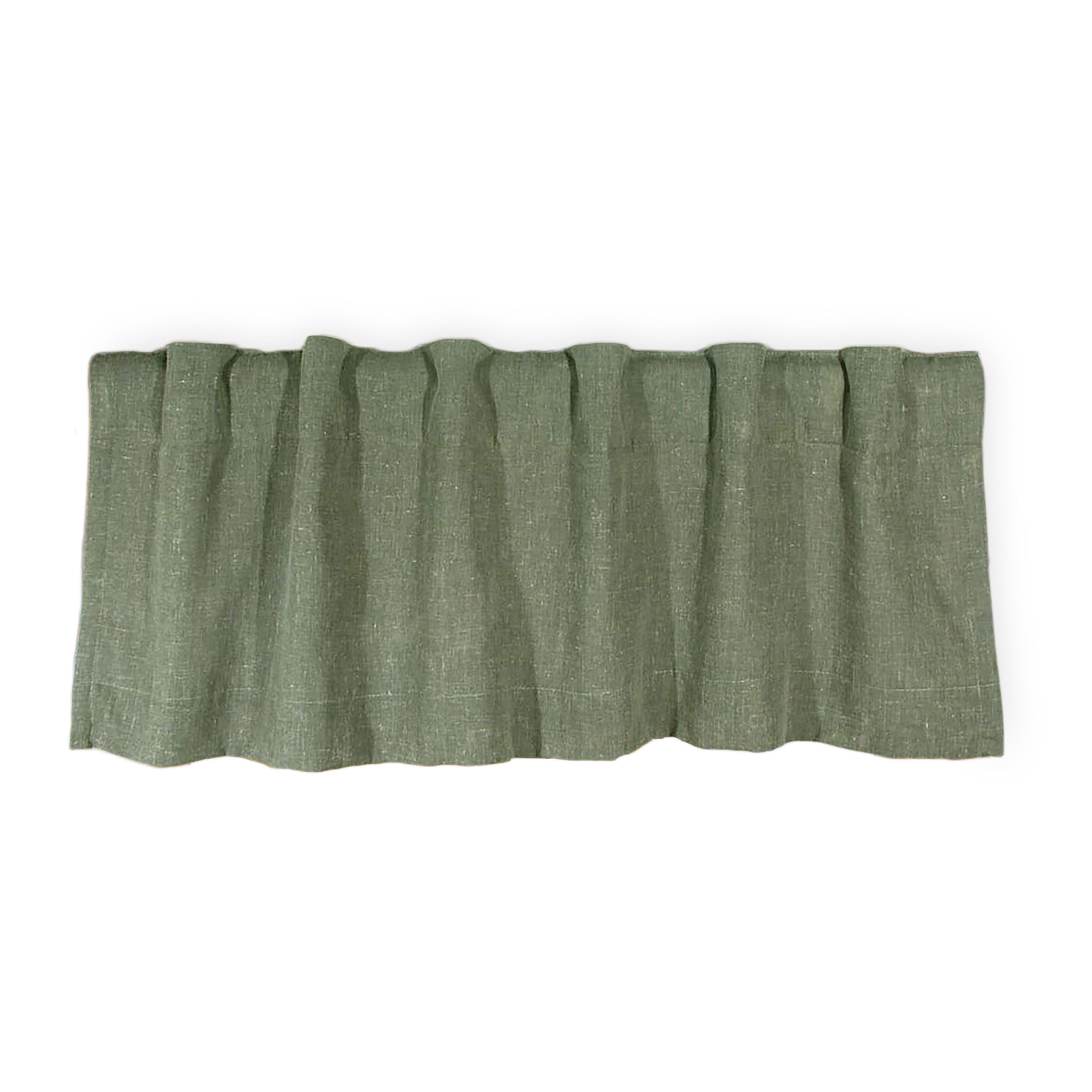 Energy-Efficient Homespun Double-Lined Rod-Pocket Curtains