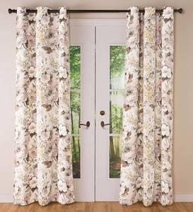 Thermalogic Insulated Bella Donna Floral Grommet-Top Curtain Pairs