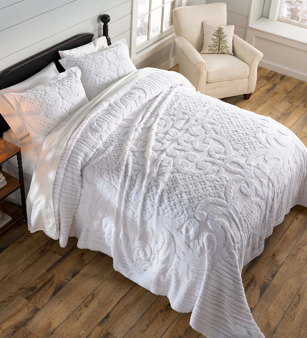 Juliet Tufted Cotton Chenille Bedding