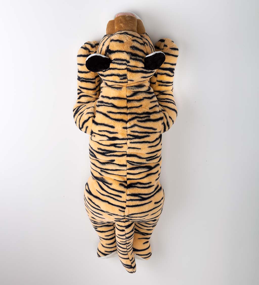 Tiger Plush Cuddle Animal Body Pillow