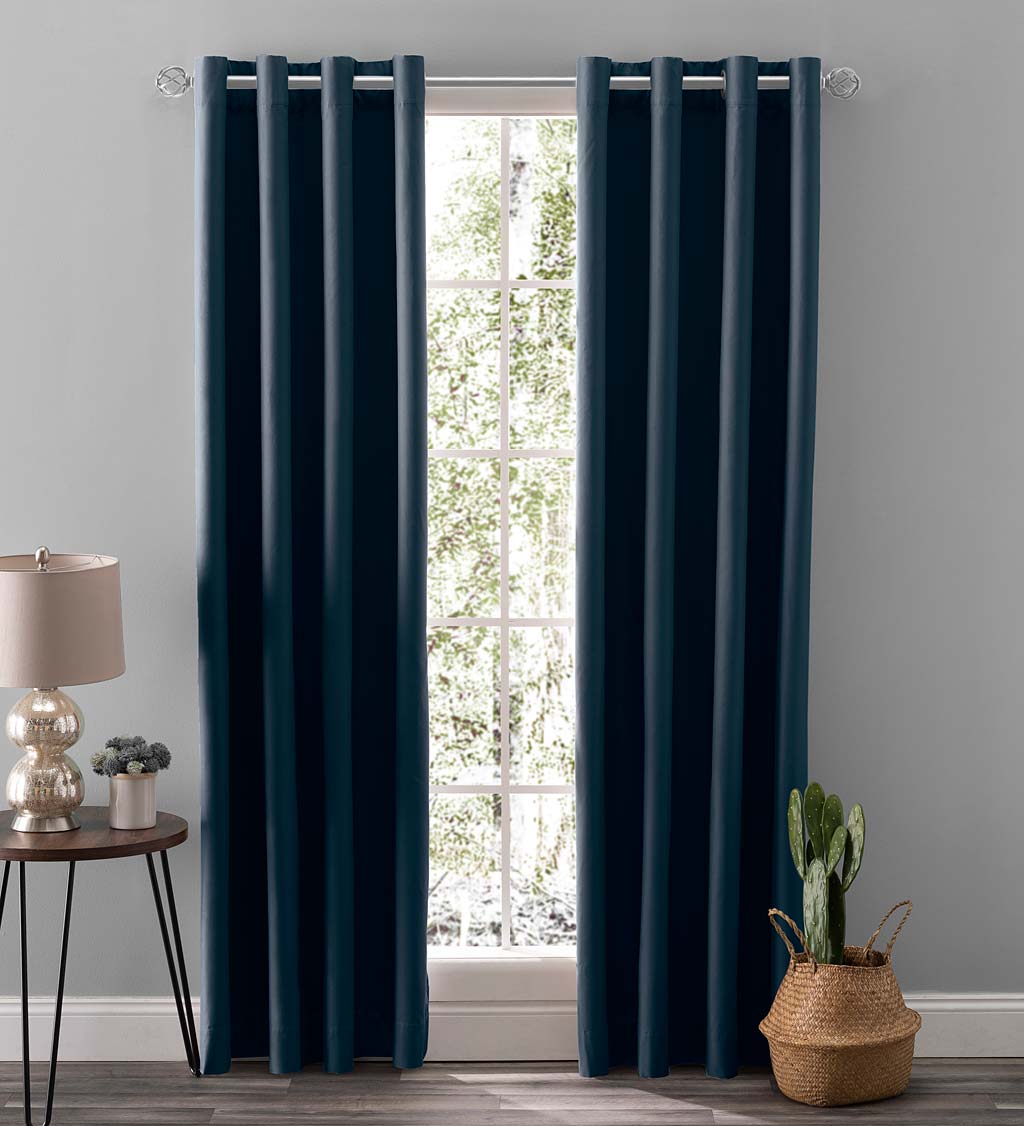 Twilight Total Blackout Grommet Curtain Panel