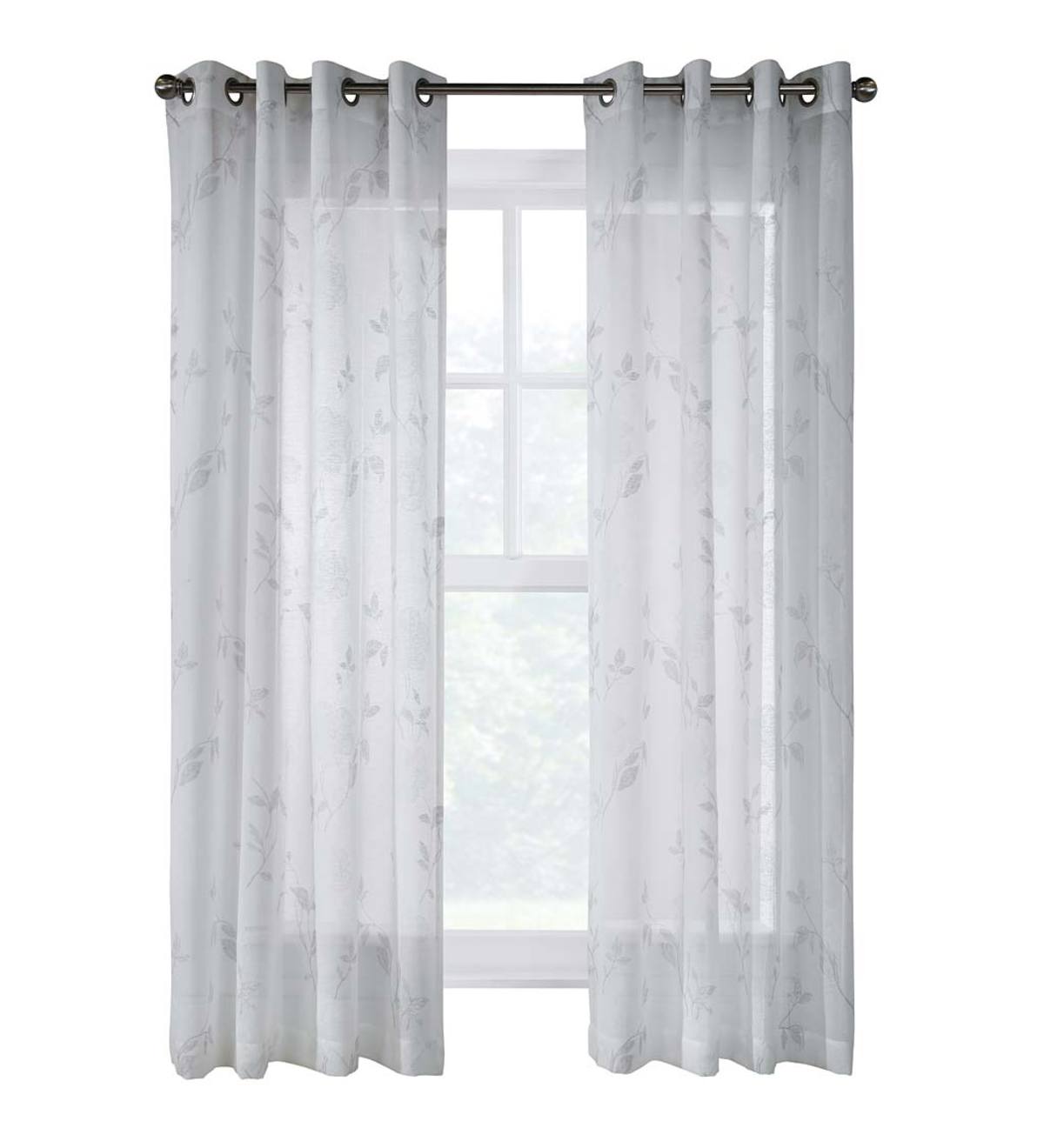 Halifax Grommet Curtain Panel, 52"W x 108"L