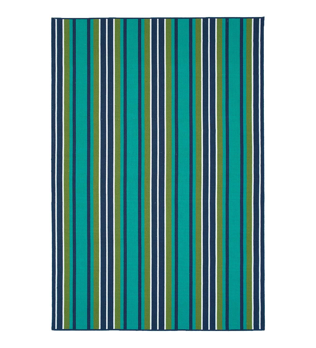 Dorset Stripe Polyester Rug, 4' x 6'