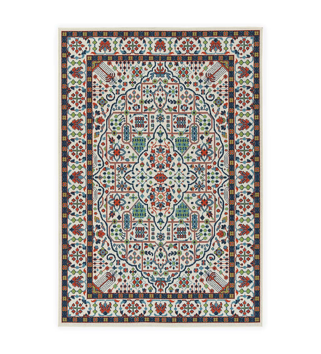 Indoor/Outdoor Brunswick Tapestry Polypropylene Rug