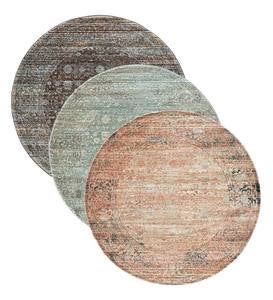 Rock Creek Polypropylene Area Rug, 5'3" Round