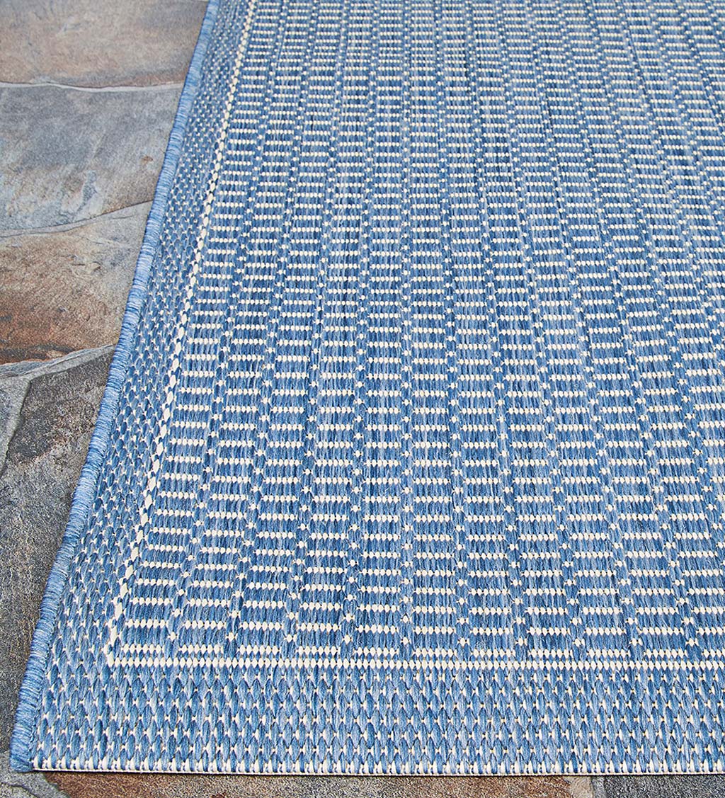 Veranda Textured Indoor/Outdoor Polypropylene Rug, 2'3" x 11'9" Runner