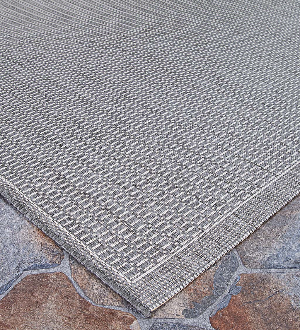 Veranda Textured Indoor/Outdoor Polypropylene Rug, 2'3" x 11'9" Runner