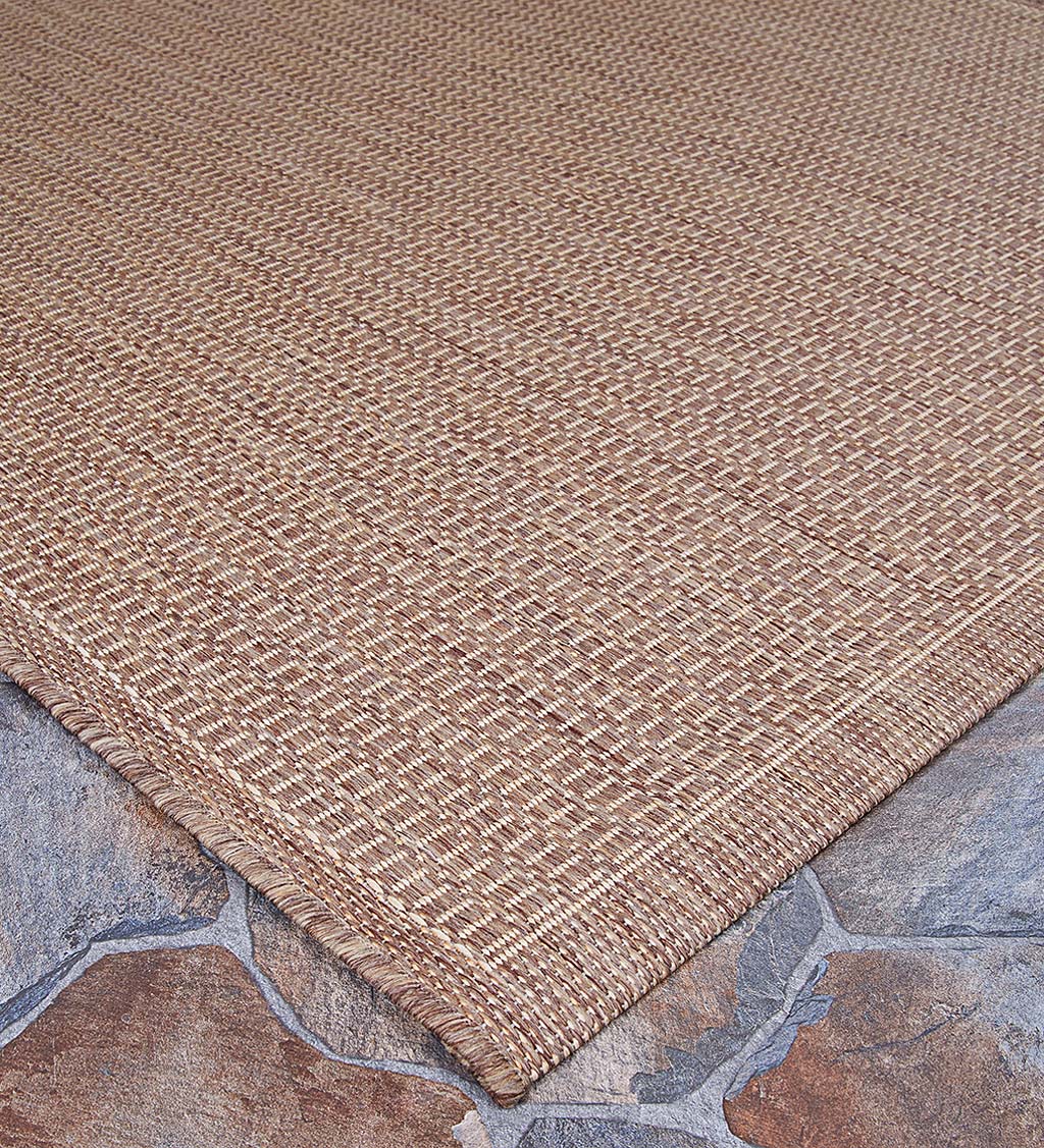 Veranda Textured Indoor/Outdoor Polypropylene Rug, 2'3" x 11'9" Runner