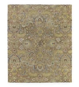 Meadow Fern Wool Rug, 2' x 3'