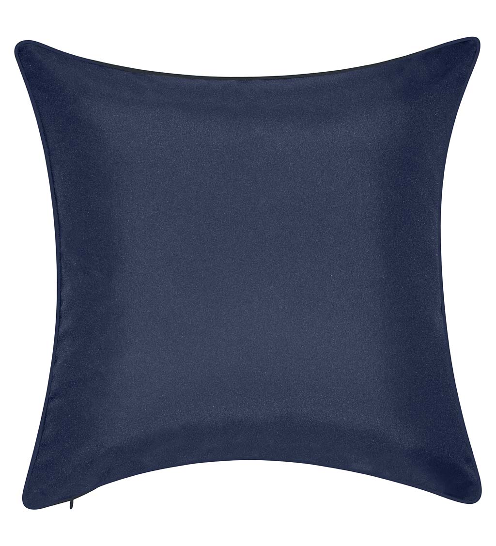 Indoor/Outdoor Block-Style Printed Tile Throw Pillow