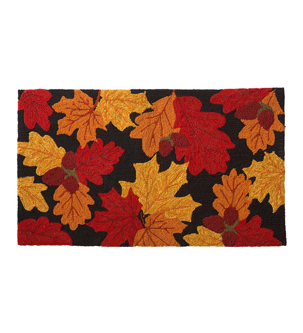 Falling Leaves Indoor/Outdoor Accent Rug