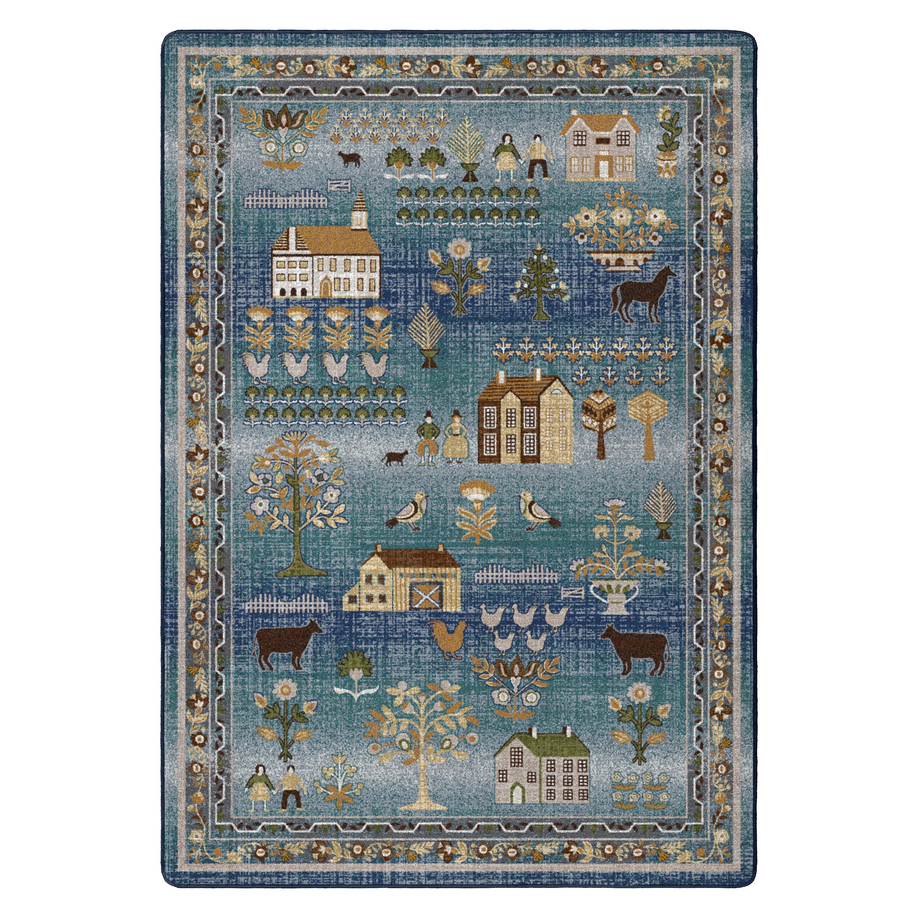 Grafton Folk Art EnduraStran Rug