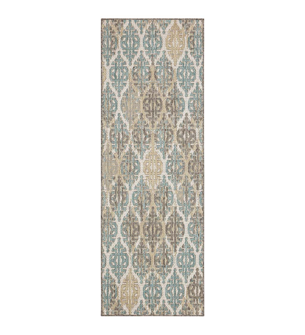 Indoor/Outdoor La Grange Ikat Polypropylene Rug