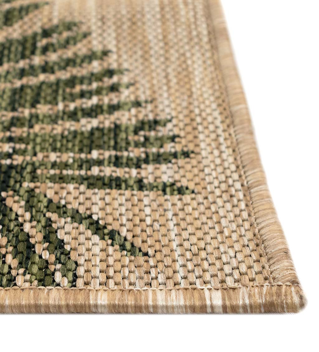 Indoor/Outdoor Textured Palms Polypropylene Rug