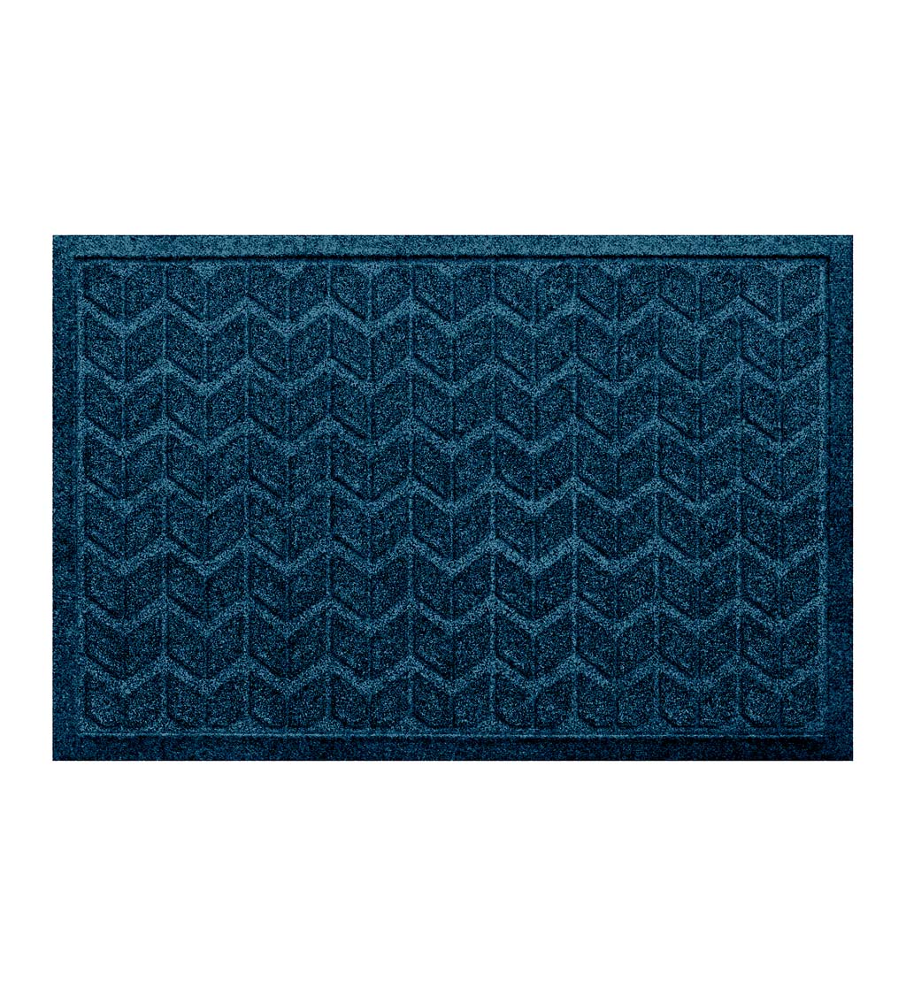 Waterhog Machine Washable Chevron Doormat