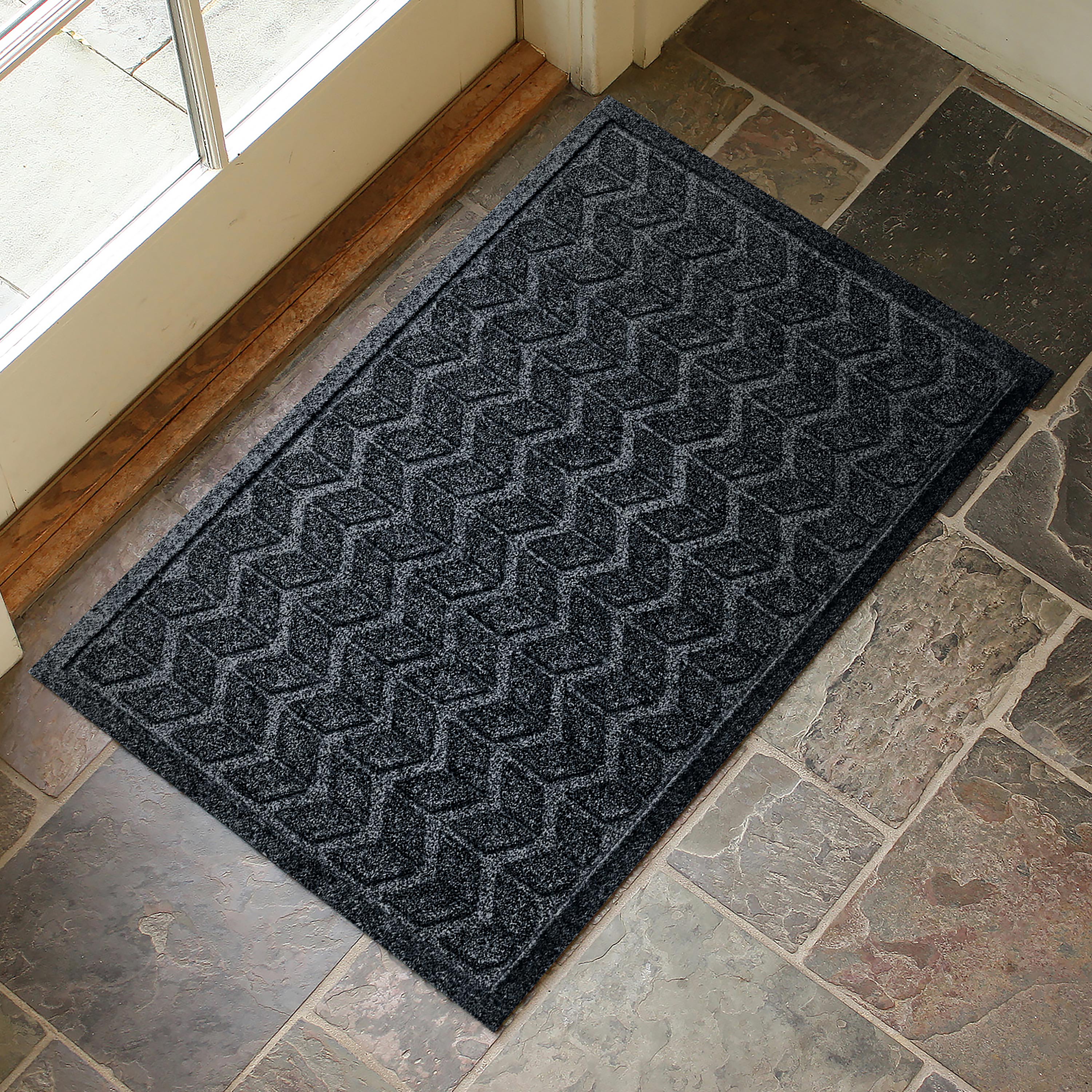 Waterhog Machine Washable Chevron Doormat