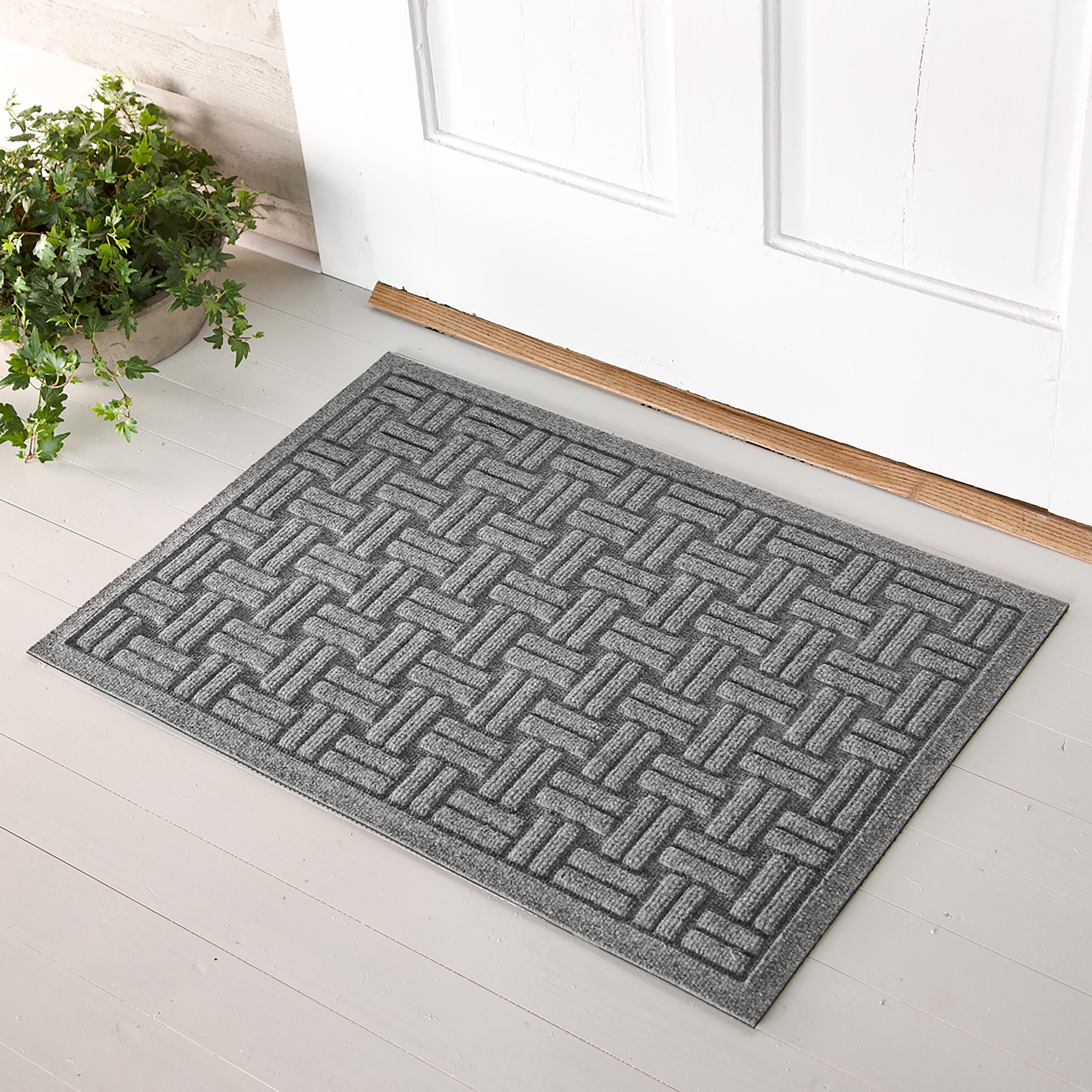 Waterhog Basket Weave Doormat, 2' x 3'