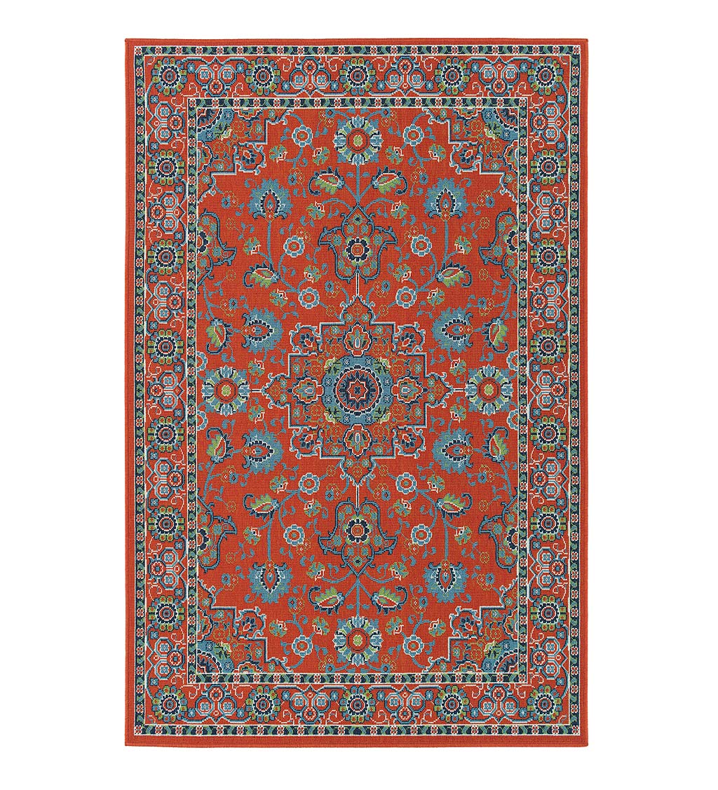 Indoor/Outdoor Brunswick Spice Polypropylene Rug