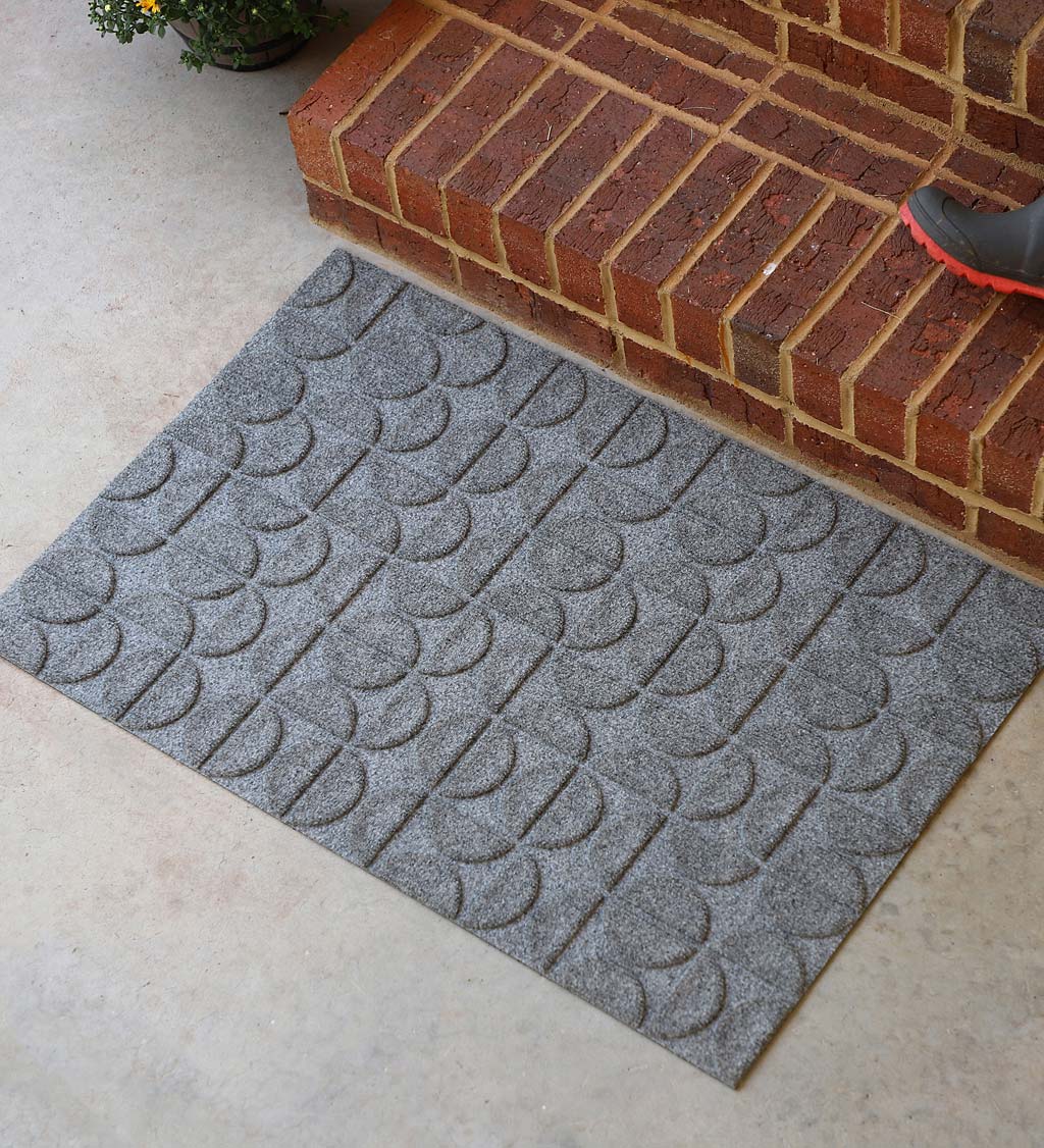 Waterhog Hourglass Indoor/Outdoor Borderless Doormat, 2' x 3'