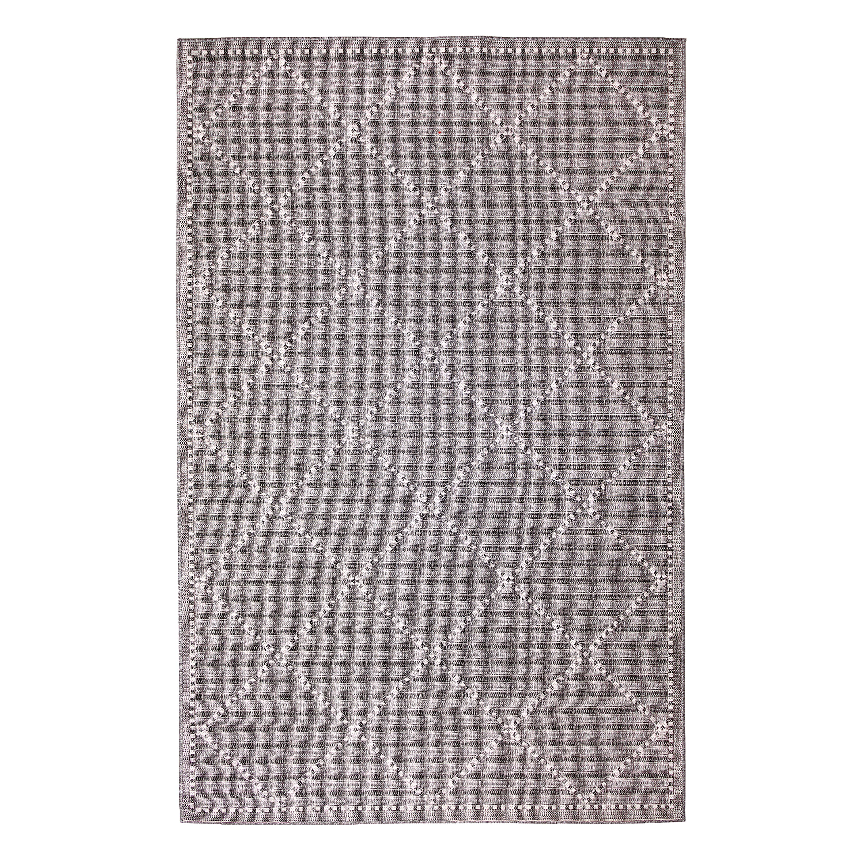 Indoor/Outdoor Diamonds Polypropylene Rug