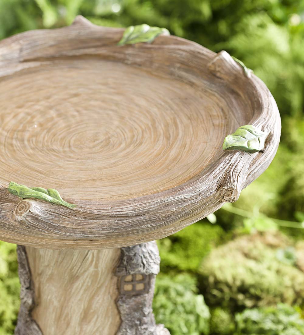 Full-Size Fairy Garden Birdbath