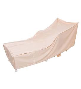 Deluxe Long Chaise Cover - Tan