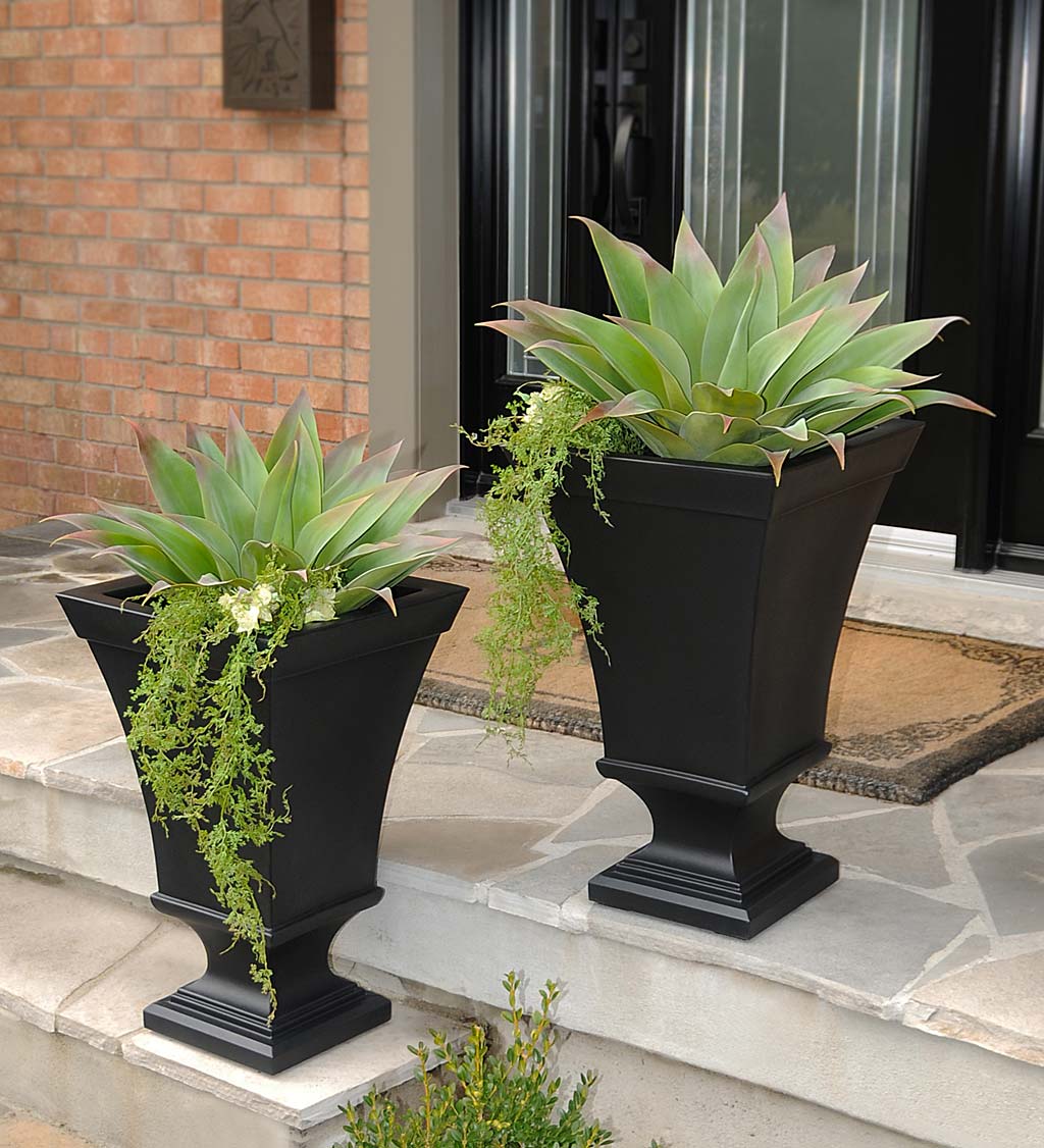 Richmond Self-Watering Pedestal Urn Planter