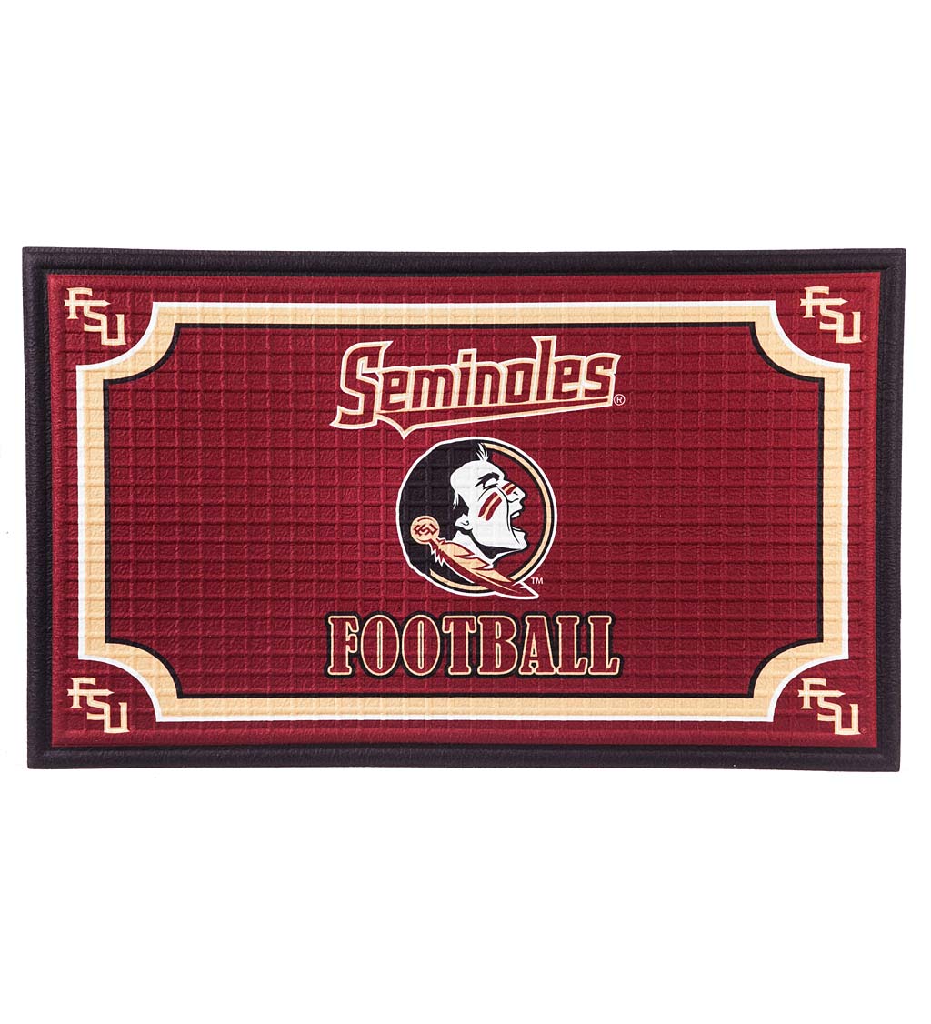 Indoor/Outdoor College Team Pride Embossed Doormat