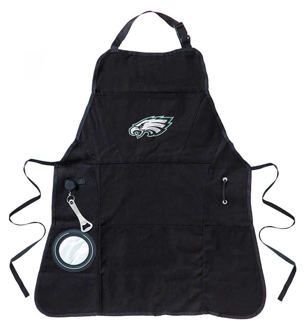 Deluxe Cotton Canvas NFL Team Pride Grilling/Cooking Apron