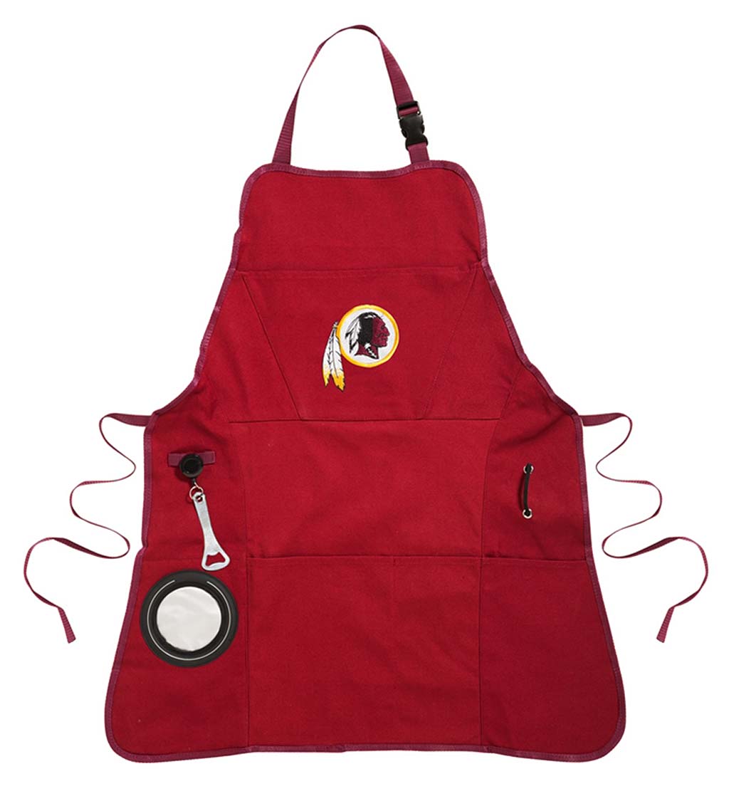 Deluxe Cotton Canvas NFL Team Pride Grilling/Cooking Apron