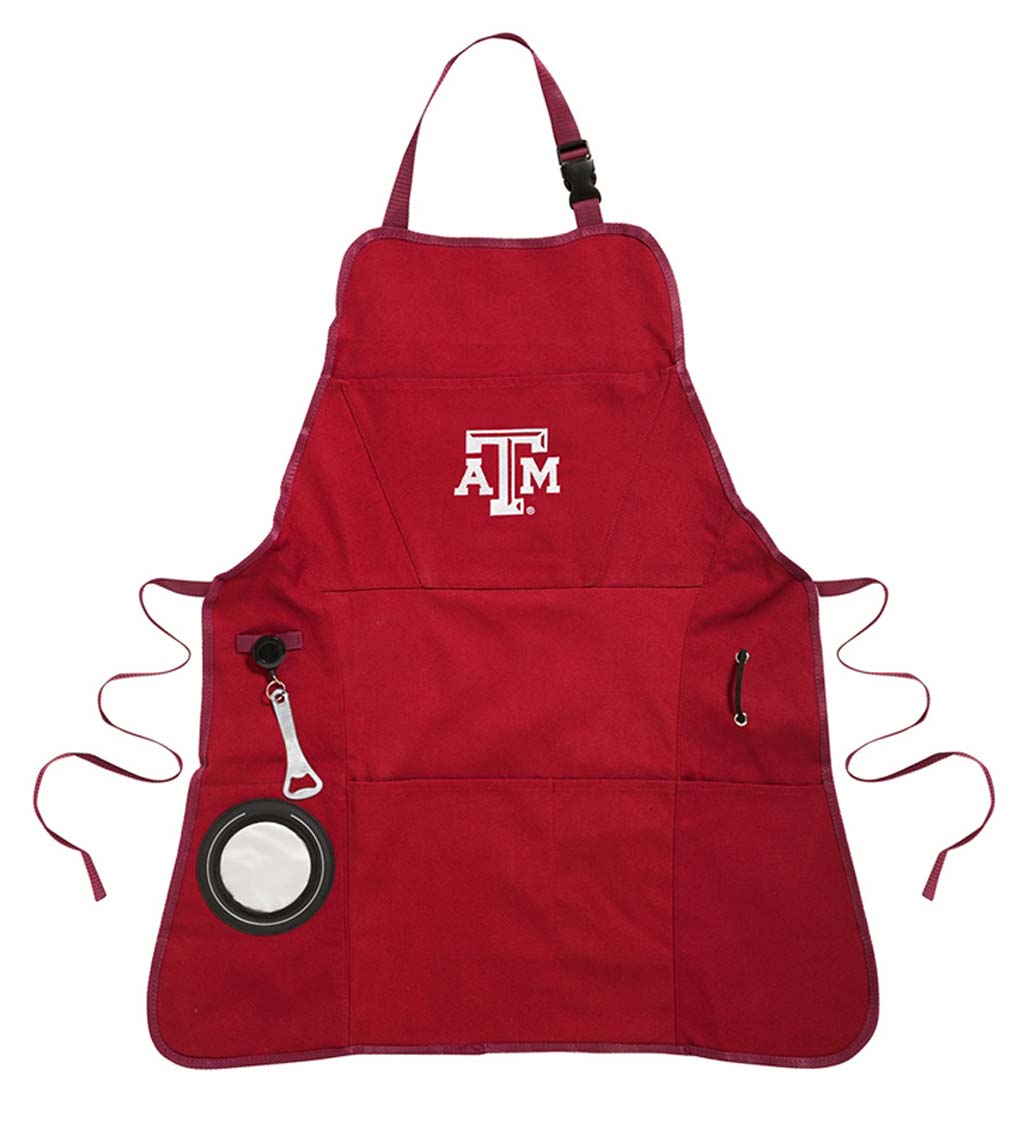 Deluxe Cotton Canvas College Team Pride Grilling/Cooking Apron