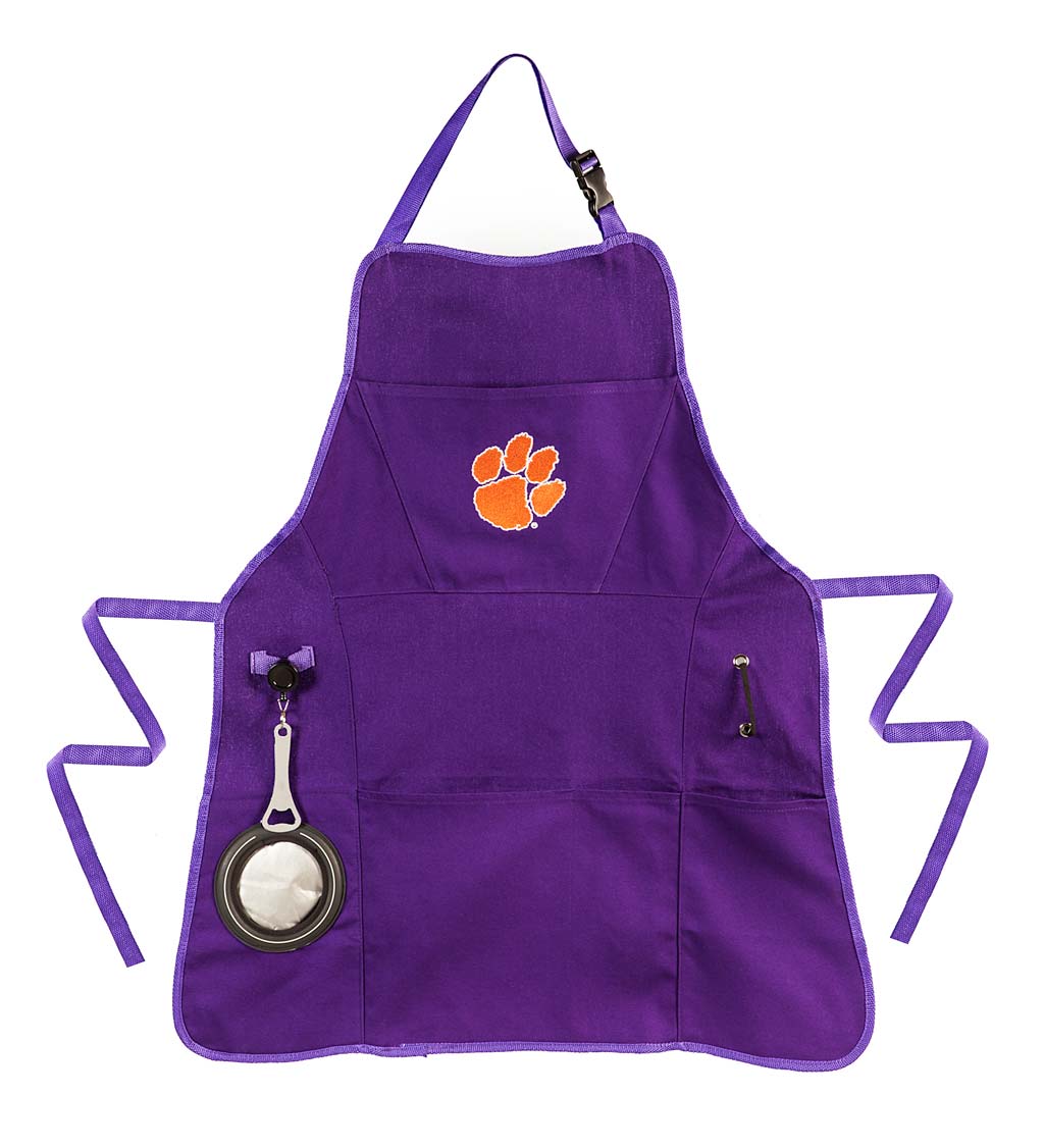 Deluxe Cotton Canvas College Team Pride Grilling/Cooking Apron