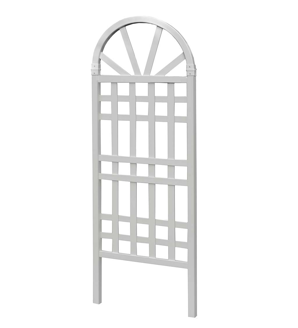 No Maintenance Hamilton Trellis Crafted of Premium Vinyl