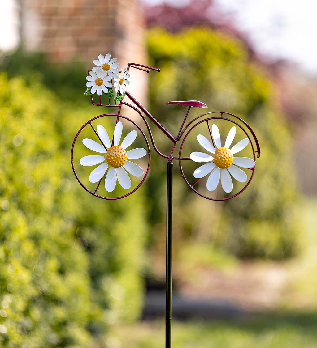 Daisy Bike Wind Spinner