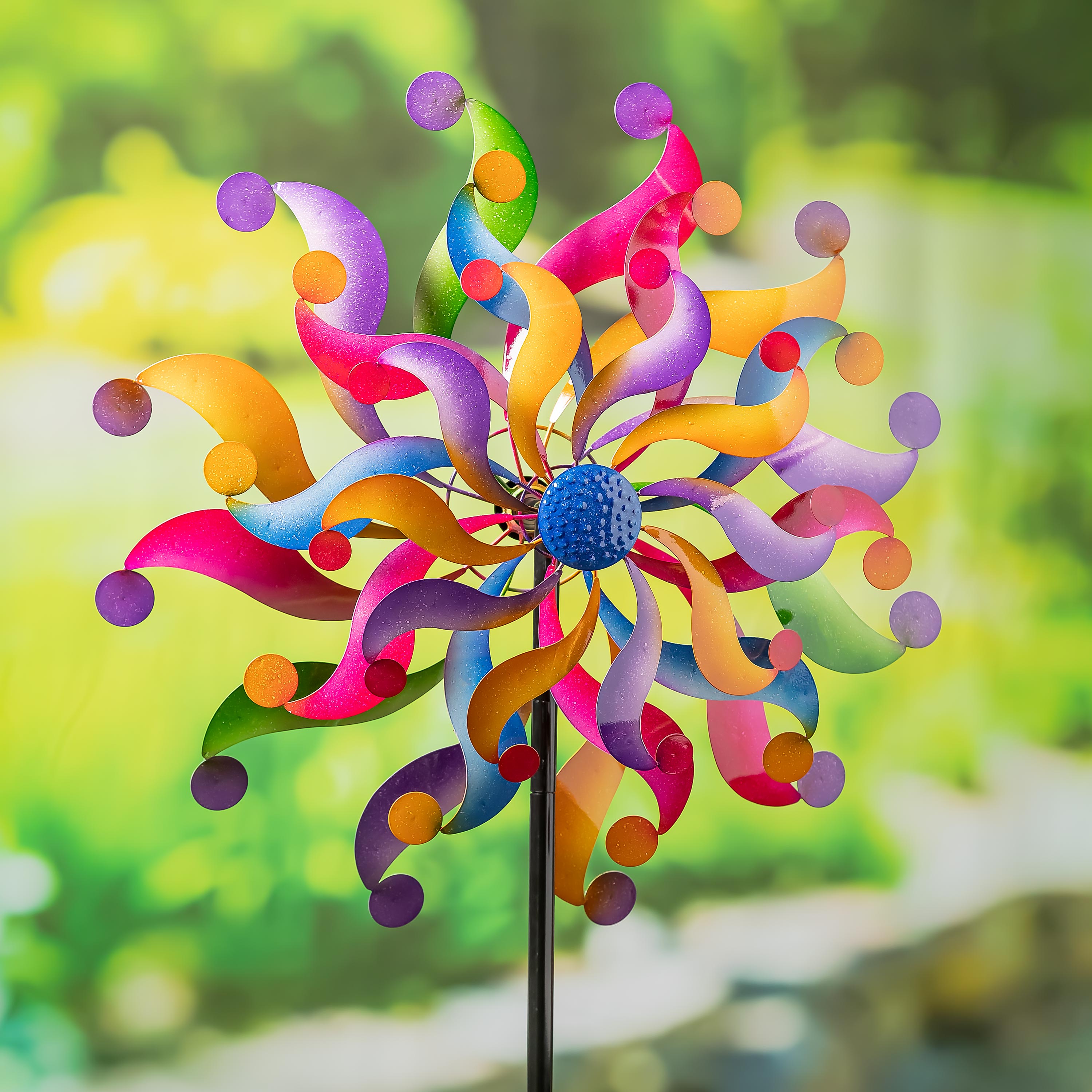 Color Pop Metal Wind Spinner